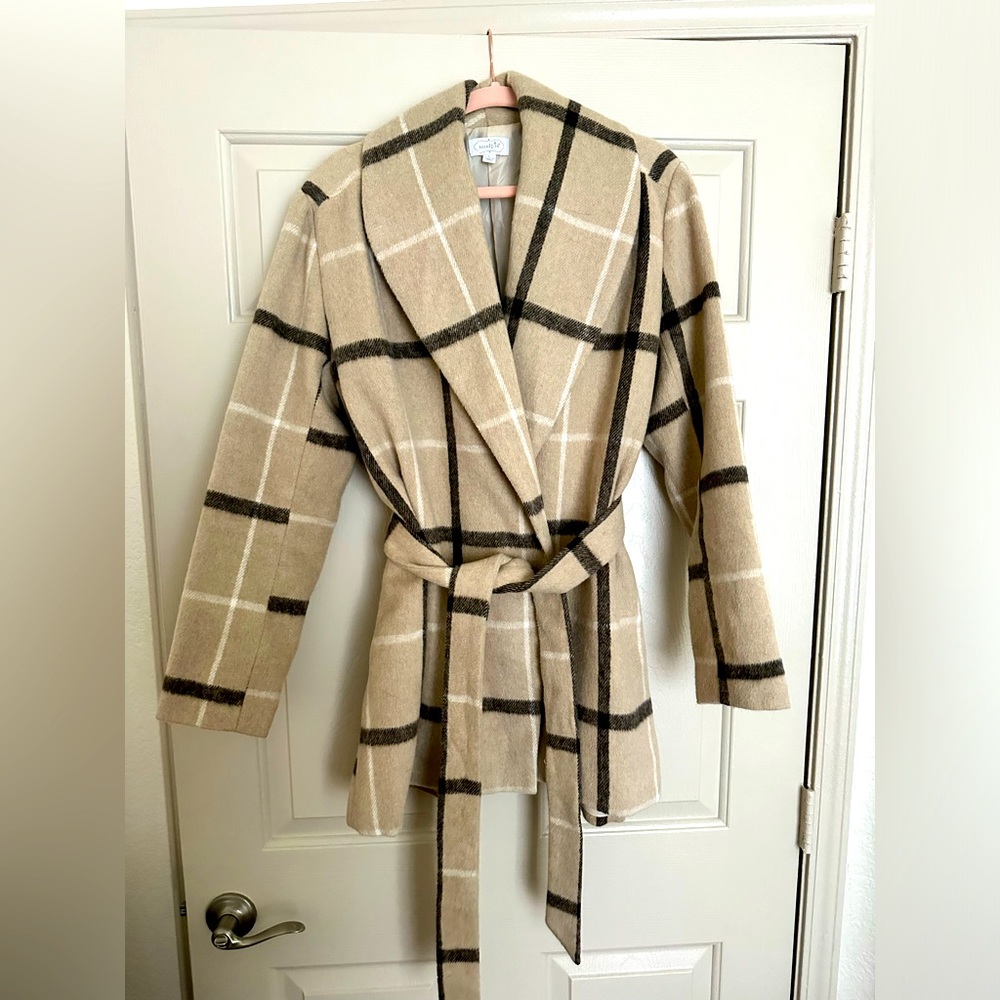 Mud Pie Jacket- cozy relaxed fit.